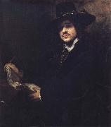 REMBRANDT Harmenszoon van Rijn, Portrait of A Young Artist